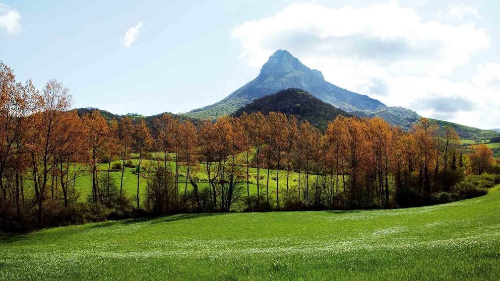 Imagen del Monte Beriain en Navarra. Adolfo Lacunza