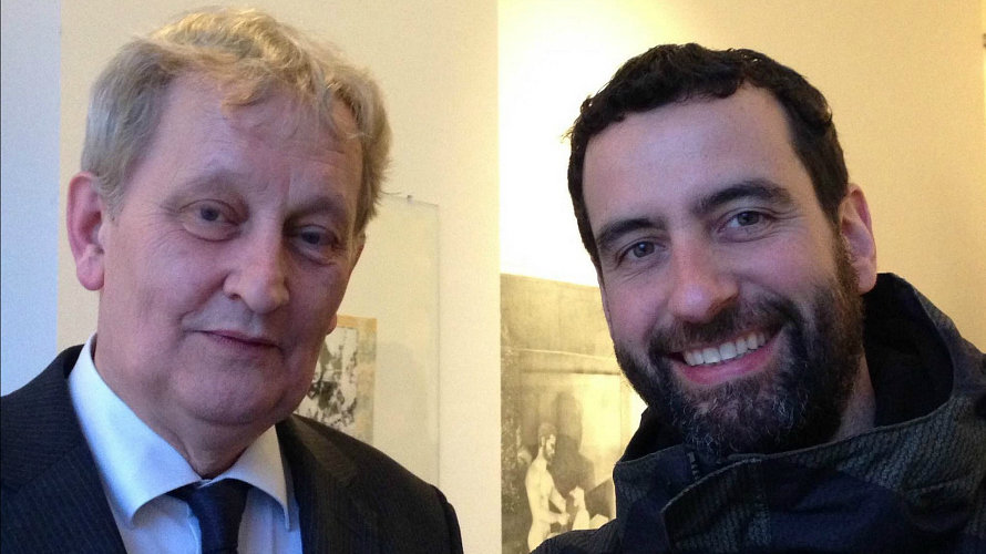 Día y noche: Los alcaldes de Ámsterdam Eberhard van der Laan y Mirik Milan. /THEGUARDIAN - Jon Henley