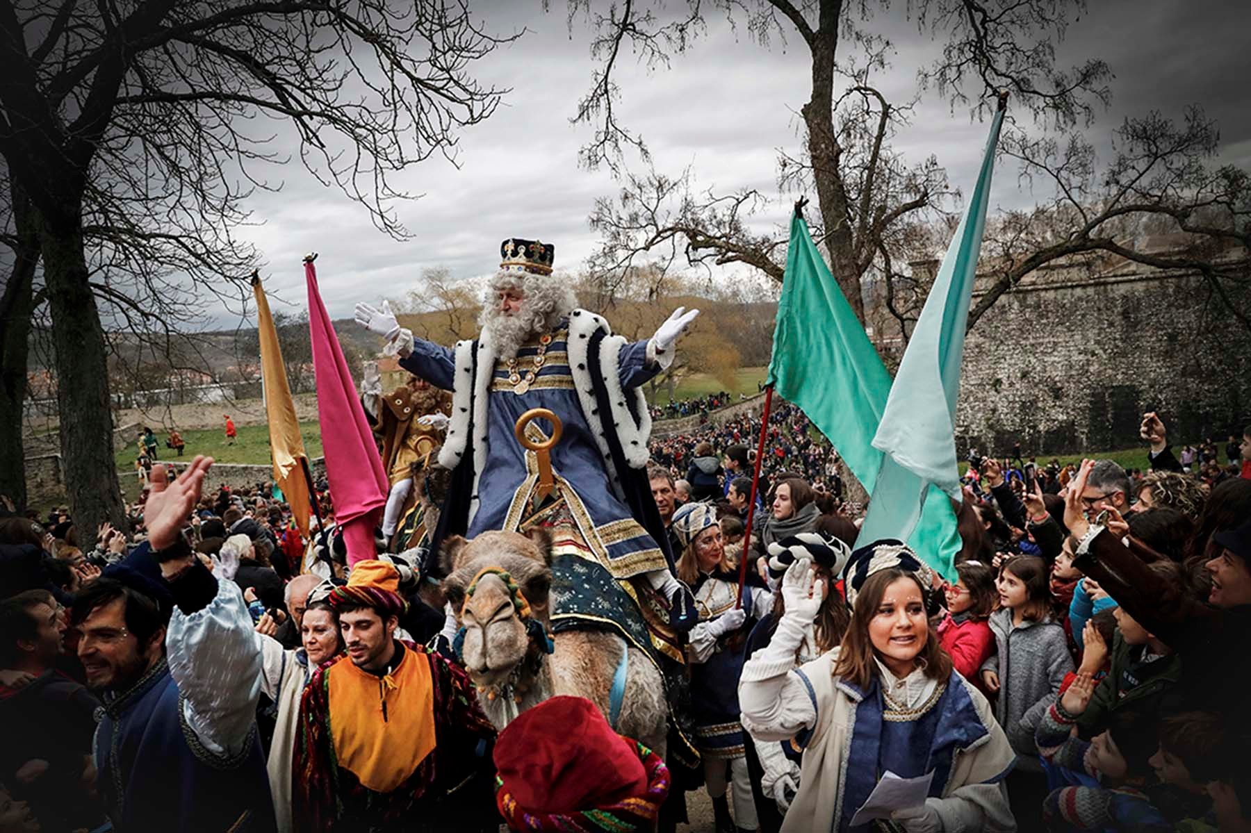 05/01/2018 Cabalgata de los Reyes Magos de Pamplona. (Foto Efe/Villar López)